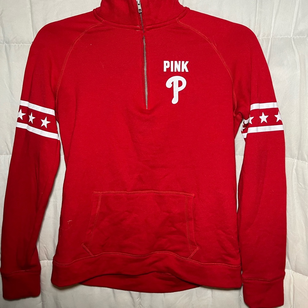 Victoria’s Secret PINK Phillies MLB Quarter Zip